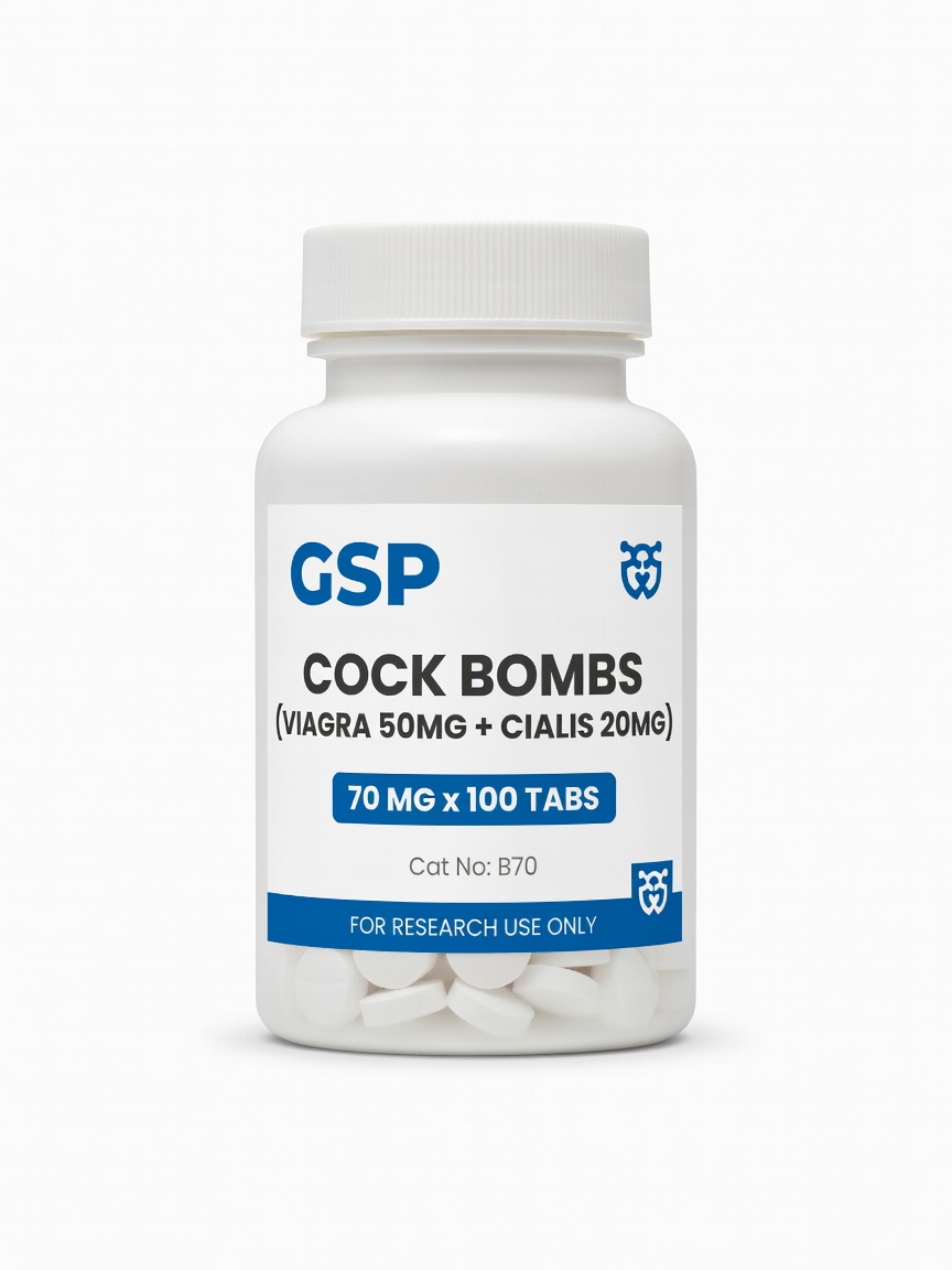 COCK BOMBS (Viagra 50mg + Cialis 20mg)