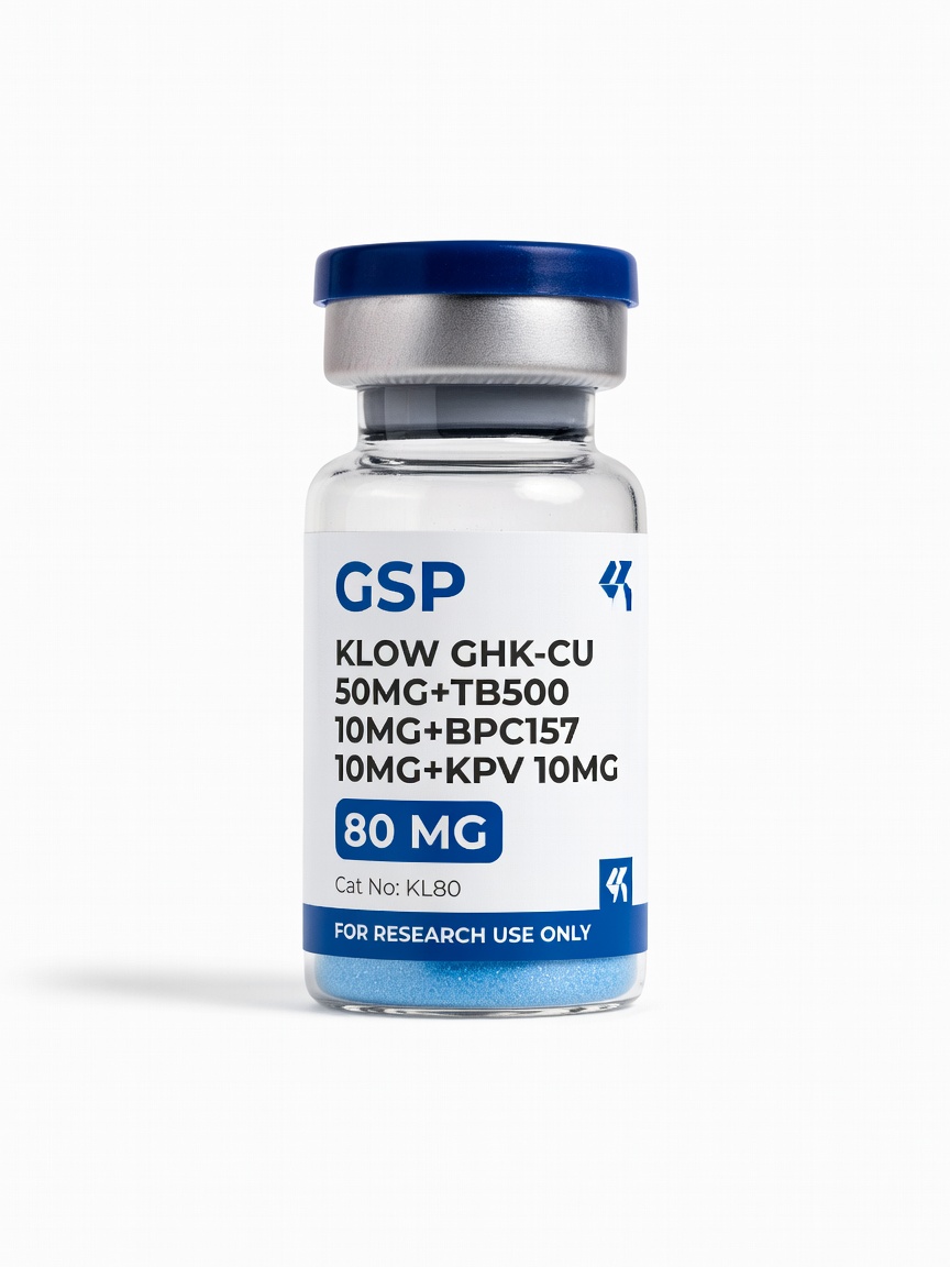 KLOW GHK-CU 50mg+TB500 10mg+BPC157 10mg+KPV 10mg