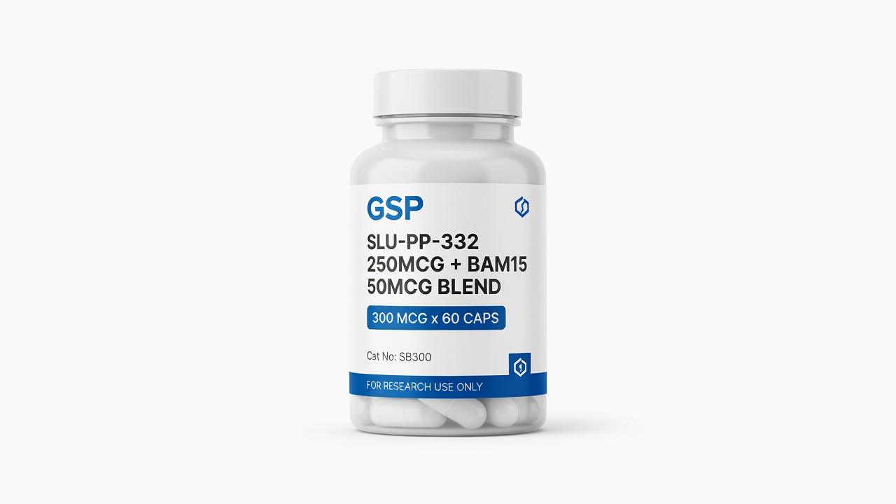 SLU-PP-332 250mcg + BAM15 50mcg Blend