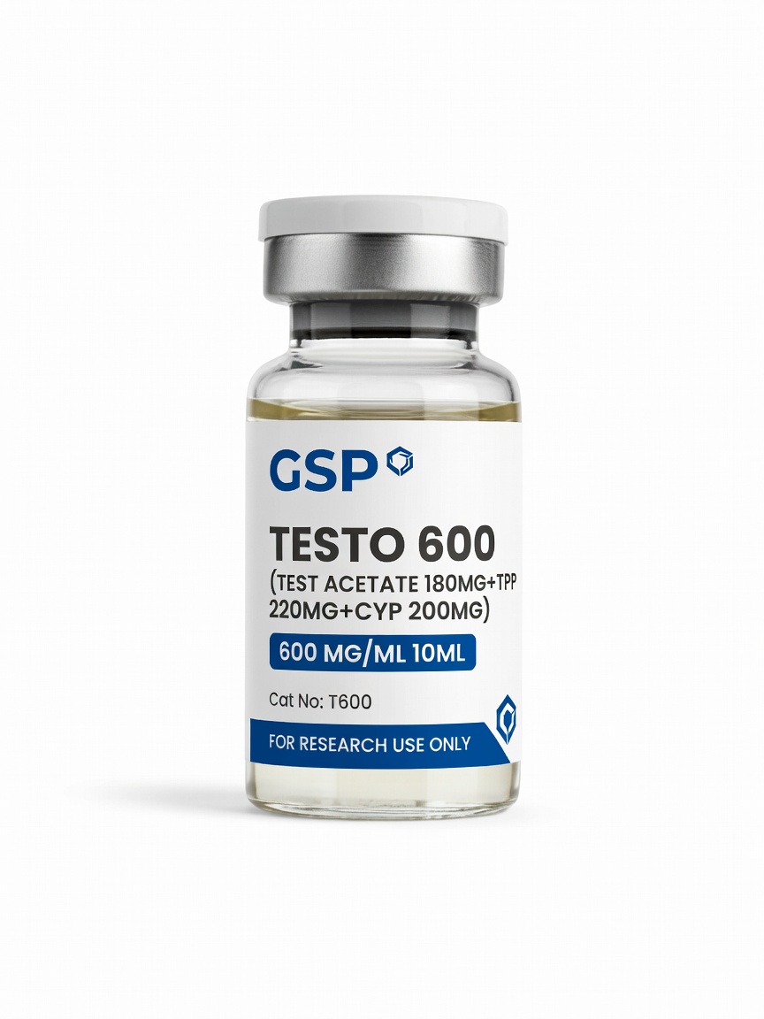 Testo 600 (Test Acetate 180mg+TPP 220mg+Cyp 200mg)